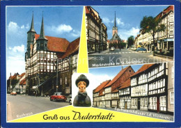 71961307 Duderstadt Rathaus Marktstrasse St Servatius Fachwerkhaeuser Hinterstra - Duderstadt