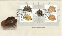 Australia 2012 Rising Sun Badge,FDI - Poststempel