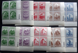 1953-54  Kingdom Of Denmark 1000 Years  MiNr.341-348+356-357 MNH (**) ( Lot Ks 1549 ) - Unused Stamps