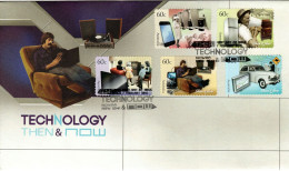 Australia 2012 Technology Then & Nowself-adhesive,FDI - Postmark Collection