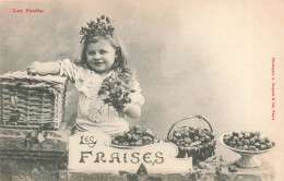 FANTAISIES - Marchande De Fraises - Carte Postale Ancienne - Vrouwen