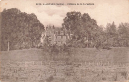 FRANCE - Allonnes - Château De La Foresterie - Carte Postale Ancienne - Allonnes