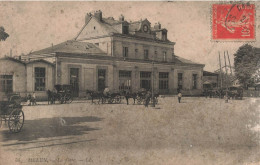 FRANCE - Melun - Vue Générale De La Gare - LL - Animé - Carte Postale Ancienne - Melun