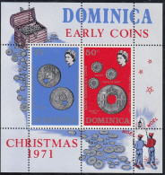 DOMINICA Block 12,unused,Christmas 1971 (**) - Dominique (1978-...)