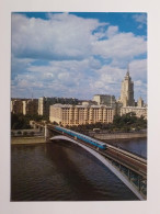 METRO DE MOSCOU / RUSSIE - Rame De Métro Sur Le Pont - Metro-bridge Across The Moskva-River - U-Bahnen