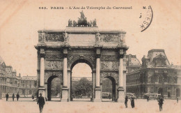 FRANCE - Paris - Vue Générale De L'Arc De Triomphe Du Carrousel - Animé -  Carte Postale Ancienne - Triumphbogen