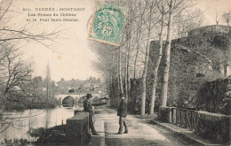 FRANCE - Montaigu - Les Ruines Du Château Et Le Pont Saint Nicolas - Carte Postale Ancienne - Montaigu
