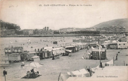 ESPAGNE - San Sebastian - Playa De La Concha - Carte Postale Ancienne - Guipúzcoa (San Sebastián)