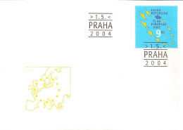 FDC 394 Czech Republic Entrance To EU 2004 - Comunità Europea