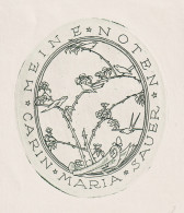 Carin Maria Sauer - Exlibris Ex-libris Bookplate - Bookplates