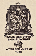 W. Van Der Lugt Jr. 1936 - Exlibris Ex-libris Bookplate - Bookplates