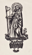 St. Jakobus Hilf! Kubat - Exlibris Ex-libris Bookplate - Bookplates