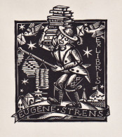 Eugene Strens - Exlibris Ex-libris Bookplate - Bookplates