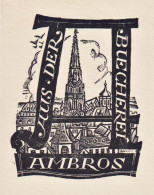 Aus Der Bücherei Ambros - Exlibris Ex-libris Bookplate - Bookplates