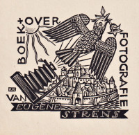 Boek Over Fotografie Van Eugene Strens - Exlibris Ex-libris Bookplate - Bookplates