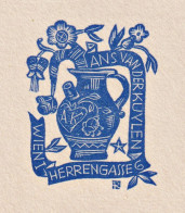 Ans Van Der Kuylen - Exlibris Ex-libris Bookplate - Bookplates