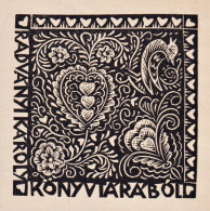 Radvanyi Karoly - Exlibris Ex-libris Bookplate / Ungarn Hungary Magyarorszag - Bookplates