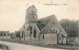 FRANCE - Sermaise (S&O) - L'Eglise  - Carte Postale Ancienne - Other & Unclassified