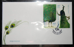 Thailand Stamp FDC 2008 Peacock - Thailand