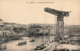 FRANCE - Brest - La Nouvelle Grue De L'Arsenal - Carte Postale Ancienne - Brest