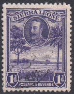 SIERRA LEONE  SCOTT NO 141  USED YEAR  1932 - Sierra Leona (...-1960)