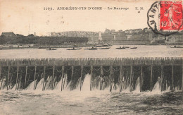 FRANCE - Andrésy Fin D'Oise - Le Barrage - EM - Oblitération Ambulante - Carte Postale Ancienne - Andresy