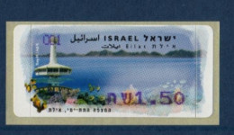 ISRAËL, **, Yv D 42, Mi ATM 57, Eilat, - Frankeervignetten (Frama)
