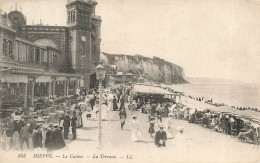 FRANCE - Dieppe - Le Casino - La Terrasse - Carte Postale Ancienne - Dieppe