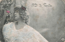 FANTAISIES - Femme - Mademoiselle De Tender - Carte Postale Ancienne - Frauen