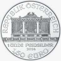 Austria - 1,5 Euro 2024 - Wiener Philarmoniker - 1 Oncia - Austria