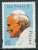 Poland Stamps MNH ZC.4025: Pope John Paul II - Unused Stamps