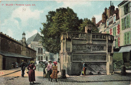 FRANCE - Blois - Fontaine Louis XII - Colorisé - Carte Postale Ancienne - Blois