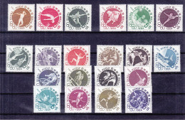 Jeux Olympiques - Tokyo 64 - Japon - 689/91 + 713/5 + 723/5 + 746/8 + 760/3 + 778/81 ** - Valeur 32,70 Euros - Unused Stamps