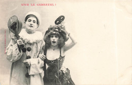 FOLKLORE - Costumes - Vive Le Carnaval - Carte Postale Ancienne - Kostums