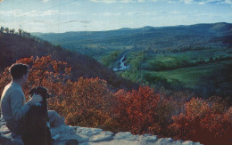 ETAT-UNIS MISSOURI ME AND MY PAL IN THE OZARKS VIEW OF WHITE RIVER VALLEY - Altri & Non Classificati