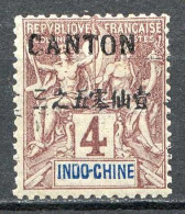 Réf 82 > CANTON < N° 19 * Neuf Ch. - MH * -- - Unused Stamps