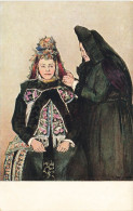 FOLKLORE - Costume - Costume Femme Traditionnel - Carte Postale Ancienne - Trachten