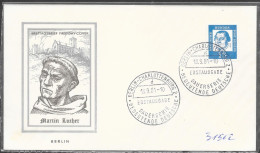 Germania/Germany/Allemagne (Berlino): FDC, Martin Luther - Teologi