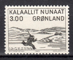 Greenland 1980 Groenlandia / Woodcut · Aron From Kangeq · Art MNH Arte Xilografía Kunst / Mj22  37-20 - Nuovi