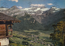 CARTOLINA  LES DIABLERETS,ORMONT-DESSUS,SVIZZERA-TERRE DE LEGENDES-LE DIABLOTIN DU LAVANCHY-VIAGGIATA 1974 - Ormont-Dessus 