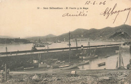 ESPAGNE - San Sébastian - El Puerto Y La Baya - Dos Non Divisé - Carte Postale Ancienne - Guipúzcoa (San Sebastián)