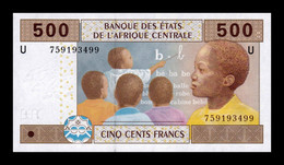 Central African St. Camerún 500 Francs 2002 (2020) Pick 206Ue Sc Unc - Cameroun