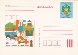 CHILDREN'S DAY   POST CARD STATIONERY, 1983, ROMANIA - Enteros Postales