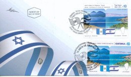 ISRAEL 2023 JOINT ISSUE WITH GUATAMALA BOTH STAMPS FDC - Ungebraucht (mit Tabs)