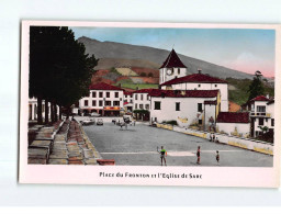 SARE : Place Du Fronton Et L'Eglise - Très Bon état - Sare