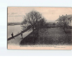 RETHONDES : Vue Sur L'Aisne Et La Ferme De La Bonne Trouée - état - Rethondes