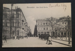 Alexandrie,  Rue Chérif Pacha. - Covers & Documents