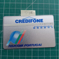 PORTUGAL PHONECARD USED TP10C PRATA - Portugal