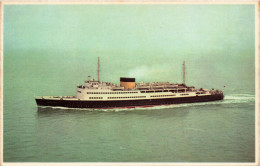 TRANSPORTS - Bateaux - Vulcania - Dover-Ostend Line - Koning Albert - Carte Postale Ancienne - Paquebots