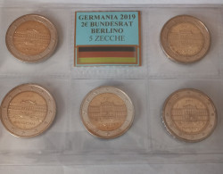 2019 - Germania 2 Euro 70° Bundesrat 5 Zecche  ---- - Allemagne